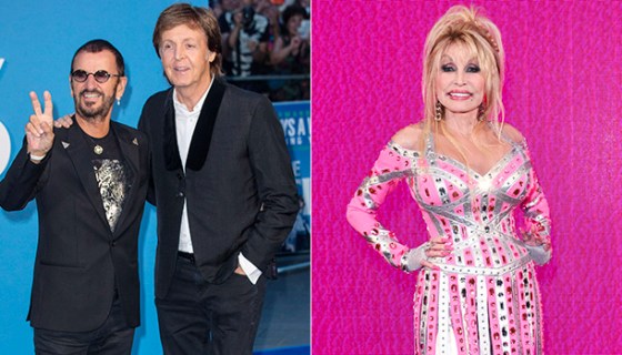 ringo starr, paul mccartney, dolly parton