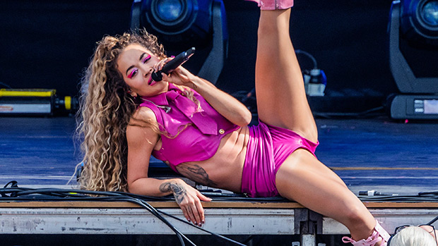Rita Ora Shows Off Toned Physique In Tiny Bikini