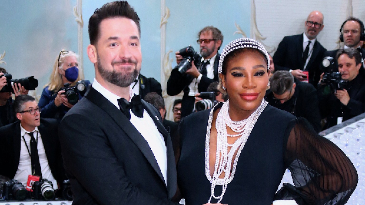 Serena Williams’ Husband Cradles Baby Bump In Date Night Photo ...