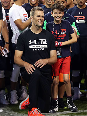 Tom Brady's son, Jack, is nearly as tall as legendary QB