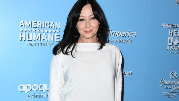 Shannen Doherty attends the 9th Annual American Humane Hero Dog Awards at The Beverly Hilton Hotel on October 05, 2019 in Beverly Hills, California. (Photo by Jon Kopaloff/Getty Images)