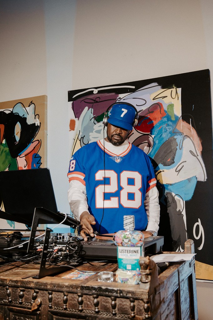 DJ Clark Kent spins at non-profit event for LISTERINE