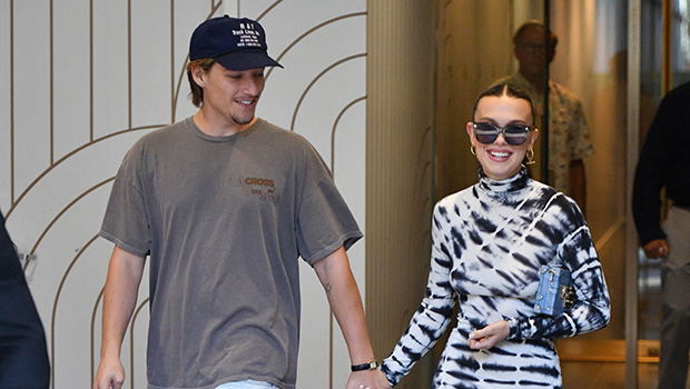 Millie Bobby Brown Looks So in Love While Holding Hands With Fiancé Jake Bongiovi in NYC: Photo