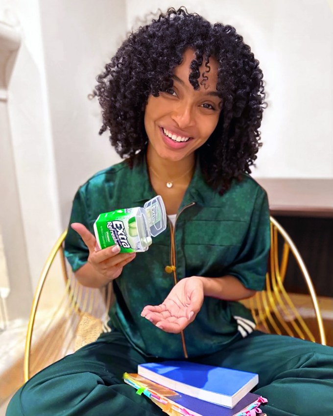 Yara Shahidi celebrates the back-to-school season as a guest tutor on EXTRA gum’s EXTRA Hours Hotline.