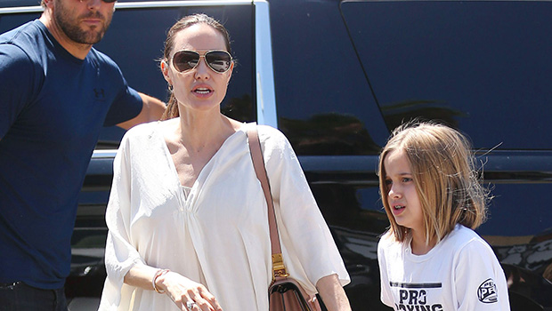 Angelina Jolie and Lookalike Daughter Vivienne, 15, Smile Together in NYC: Pics