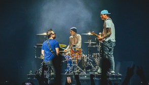 travis barker, mark hoppus, tom delonge