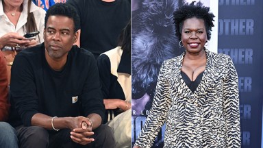 Chris Rock and Leslie Jones