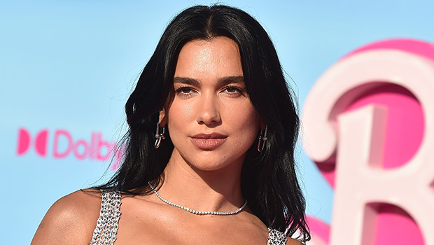 Dua Lipa Sprays Her Long Locks With This Product for