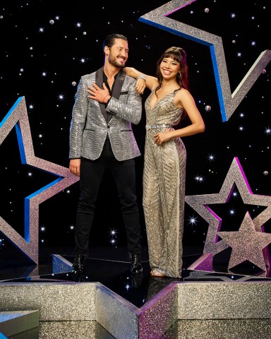 DANCING WITH THE STARS - ABC’s “Dancing With The Stars” stars Val Chmerkovsky and Xochitl Gomez. (ABC/Andrew Eccles)