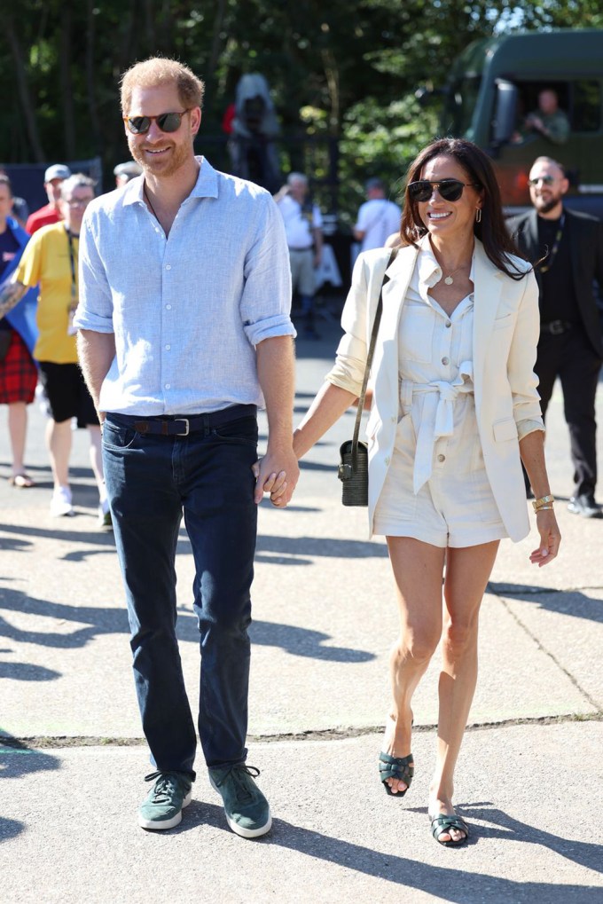 Brilliant Earth Pendant that completed Meghan Markle’s chic ensemble at the 2023 Invictus Games today, September 15th, 2023.