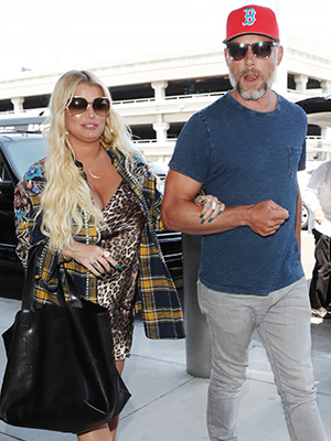 Jessica Simpson and husband Eric Johnson celebrate 'adorable