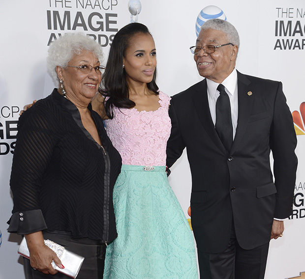 Kerry Washington, parents