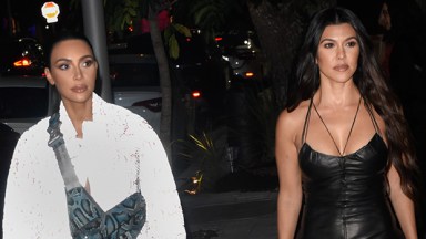 Kourtney Kardashian Reacts to ‘Not Kourtney’ Group Chat Amid Kim Drama