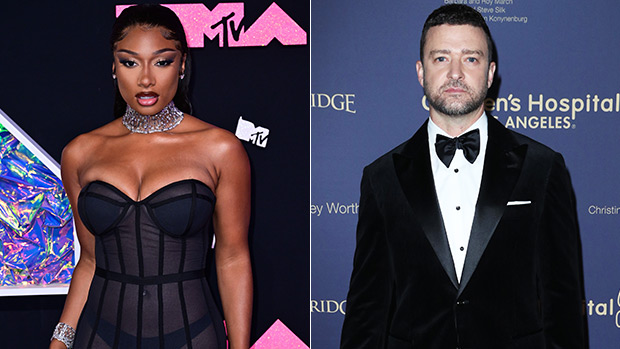Megan Thee Stallion brushes off rumours she had furious bust-up with Justin  Timberlake at VMAs: 'I just talk with my hands!