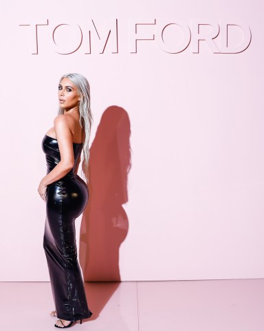 Kim KardashianTom Ford show, Arrivals, Spring Summer 2018, New York Fashion Week, USA - 06 Sep 2017WEARING TOM FORD