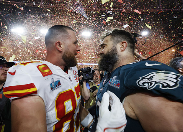 Kelce brothers, and parents, brace for 'emotional' Super Bowl - Los Angeles  Times