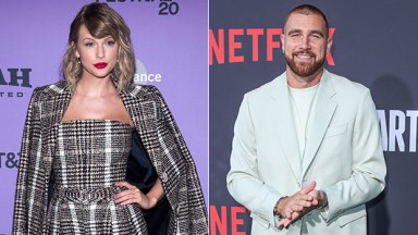 Taylor Swift Wraps Her Arm Around Travis Kelce in First PDA Photo