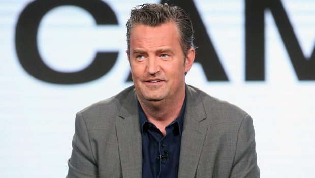 PASADENA, CA - JANUARY 13:  Actor Matthew Perry of the television show 'The Kennedys - After Camelot' speaks onstage during the REELZChannel portion of the 2017 Winter Television Critics Association Press Tour at the Langham Hotel on January 13, 2017 in Pasadena, California  (Photo by Frederick M. Brown/Getty Images)