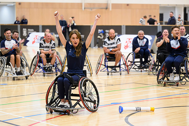 Kate Middleton Rocks Sweatpants While Playing Wheelchair Rugby: Photos