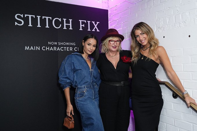 Housewives of NY Stars Sai De Silva And Erin Lichy With Mona May at Stitch Fix Main Character Closets Premiere