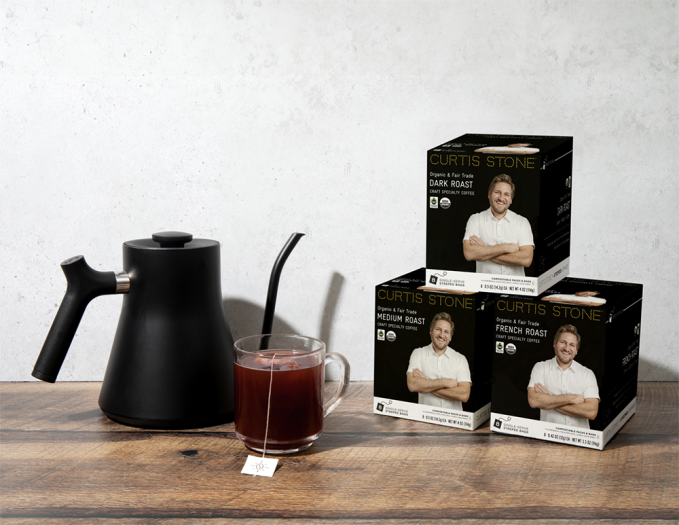 New Eco-friendly single serve coffee from Chef CURTIS STONE to be showcased by Steeped Coffee @ Chicago’s PLMA’s 2023 Annual Private Label Trade