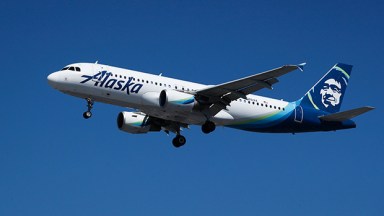 Alaska Airlines flight