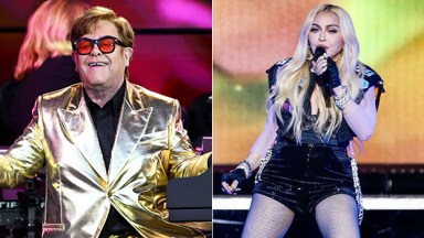 elton john, madonna