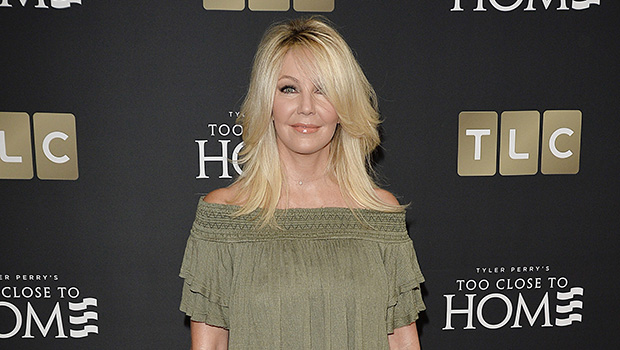 Heather Locklear, 61, wears Poison shirt and leggings during rare outing in Calabasas after her daughter's 26th birthday