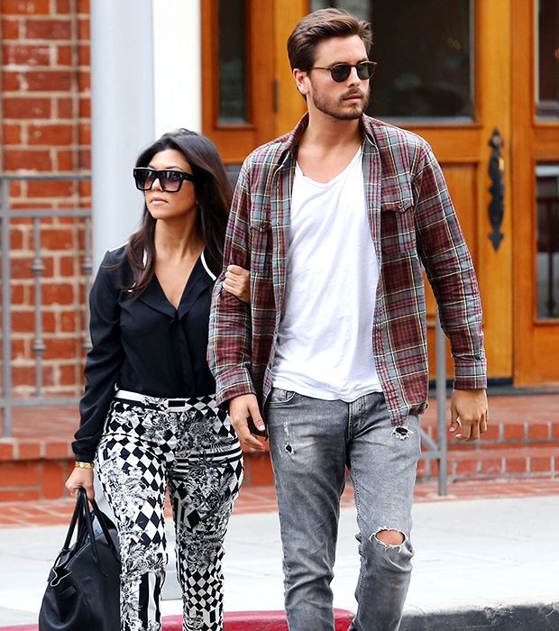 Kourtney Kardashian Scott Disick