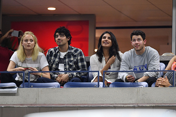 Sophie Turner, Joe Jonas, Priyanka Chopra, Nick Jonas