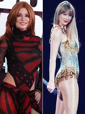 Shania Twain reacts to Taylor Swift wearing her T-shirt: 'We're in sync in  a lot of ways