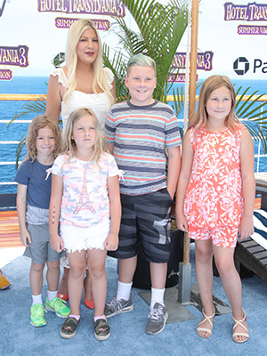 Tori Spelling, Kids