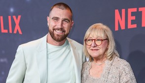 Travis Kelce and his mom Donna Kelce