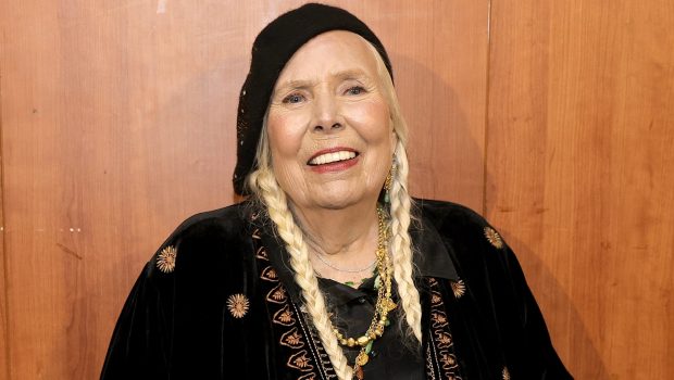 Joni Mitchell attends the 66th GRAMMY Awards