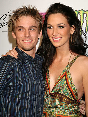 Aaron Carter and Angel Carter