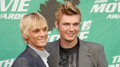 Nick and Aaron Carter