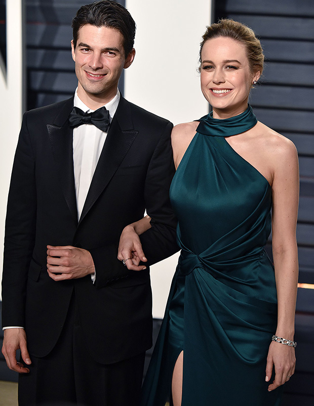 Alex Greenwald and Brie Larson