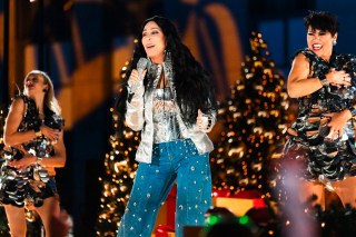 CHRISTMAS IN ROCKEFELLER CENTER -- Pictured: Cher -- (Photo by: Ralph Bavaro/NBC)