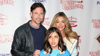 Aaron Phypers, Denise Richards and Eloise