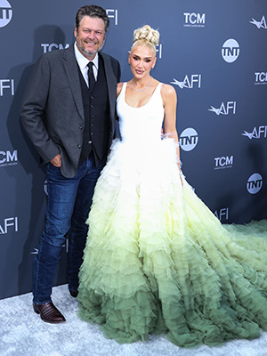 Gwen Stefani and Blake Shelton