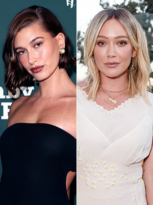 hailey bieber, hilary duff