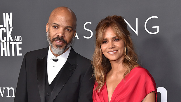 Halle Berry Rocks Red Fishnet Dress in PDA Photo With BF Van Hunt ...
