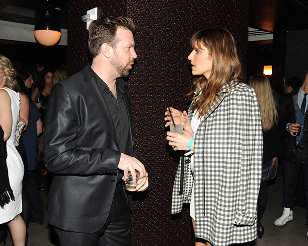 Jason Sudeikis and Lake Bell Attend Guns N’ Roses Concert: Photo