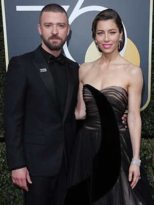 Justin Timberlake and Jessica Biel