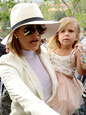 Khloe Kardashian and Penelope Disick