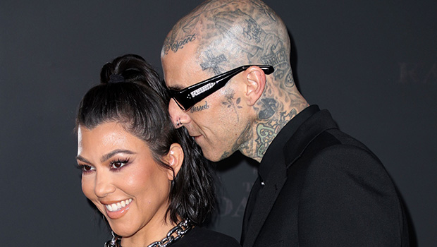 Kourtney Kardashian Goes Topless For Travis Barker’s Birthday: Photos ...