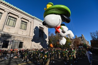 Inflatable Snoopy
97th Annual Macy's Thanksgiving Day Parade, New York, USA - 23 Nov 2023