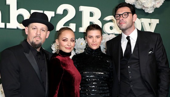 Joel Madden, Nicole Richie, Sofia Richie and Elliot Grainge