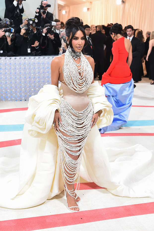 North West Hilariously Reacts to Kim Kardashian’s 2023 Met Gala Gown