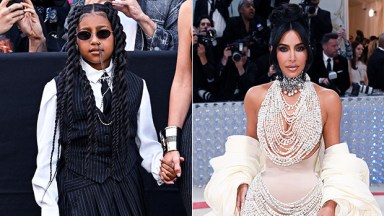 North West Hilariously Reacts to Kim Kardashian’s 2023 Met Gala Gown